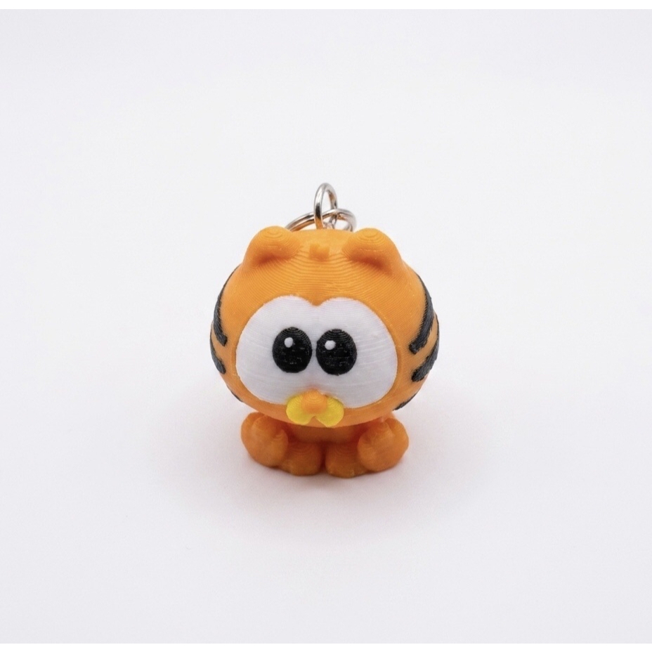 Mèo Garfield | Móc khóa In 3D