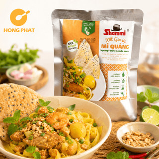 Xốt Gia Vị Mì Quảng Shammi 200g-Xốt Cô Đặc,Đậm Vị Xứ Quảng,Không Chất Phụ Gia,Nguyên Liệu Tự Nhiên