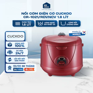 Nồi Cơm Điện Cơ Nắp Gài Cuckoo CR-1021/RDVNCV 1.8L - Hàng Chính Hãng