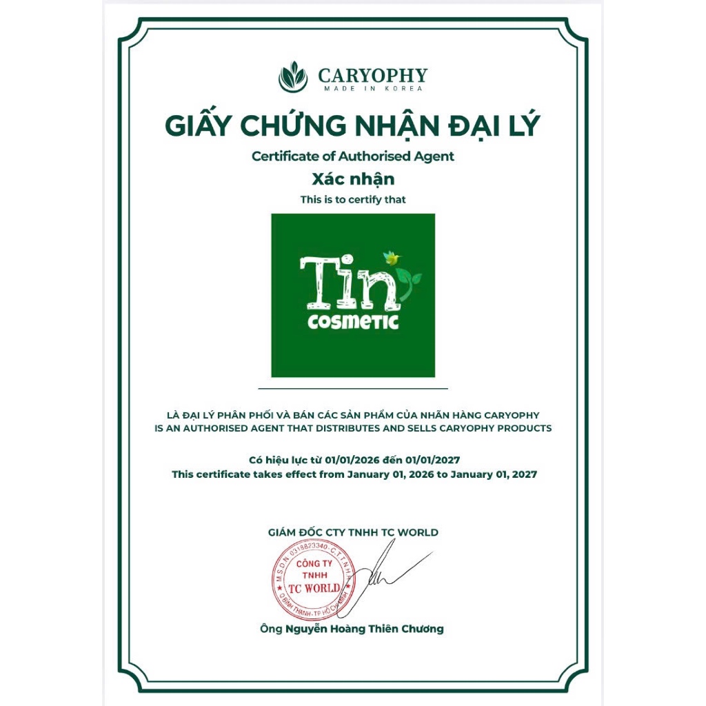 Kem dưỡng giúp phục hồi da Caryophy 50ml (Caryophy Skin Repair Cream 50ml) | BigBuy360 - bigbuy360.vn