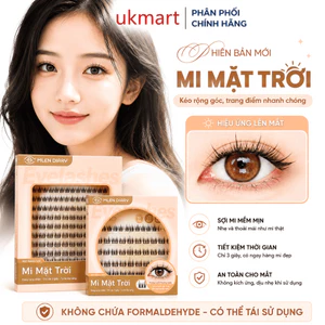 BST GALAXY BOX MLEN DIARY CHÍNH HÃNG-TỔNG HỢP SUN,MOON,STAR Mi Cụm Mềm Mại Giúp Mắt ToTái Sử Dụng