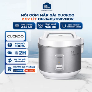 Nồi Cơm Điện Cơ Nắp Gài Cuckoo CR-1415 2.52L - Hàng Chính Hãng