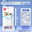 Ruột Bút Bấm Xóa Được 0.5mm Deli – Bộ 10 Ruột Bút Gel FriXion Thay Thế, Mực Nhiệt Xóa Được Cho Bút Bấm Học Sinh