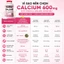 Viên uống bổ sung Canxi cho gia đình Kirkland Signature Calcium 600mg with Vitamin D3 - Hộp 500 viên