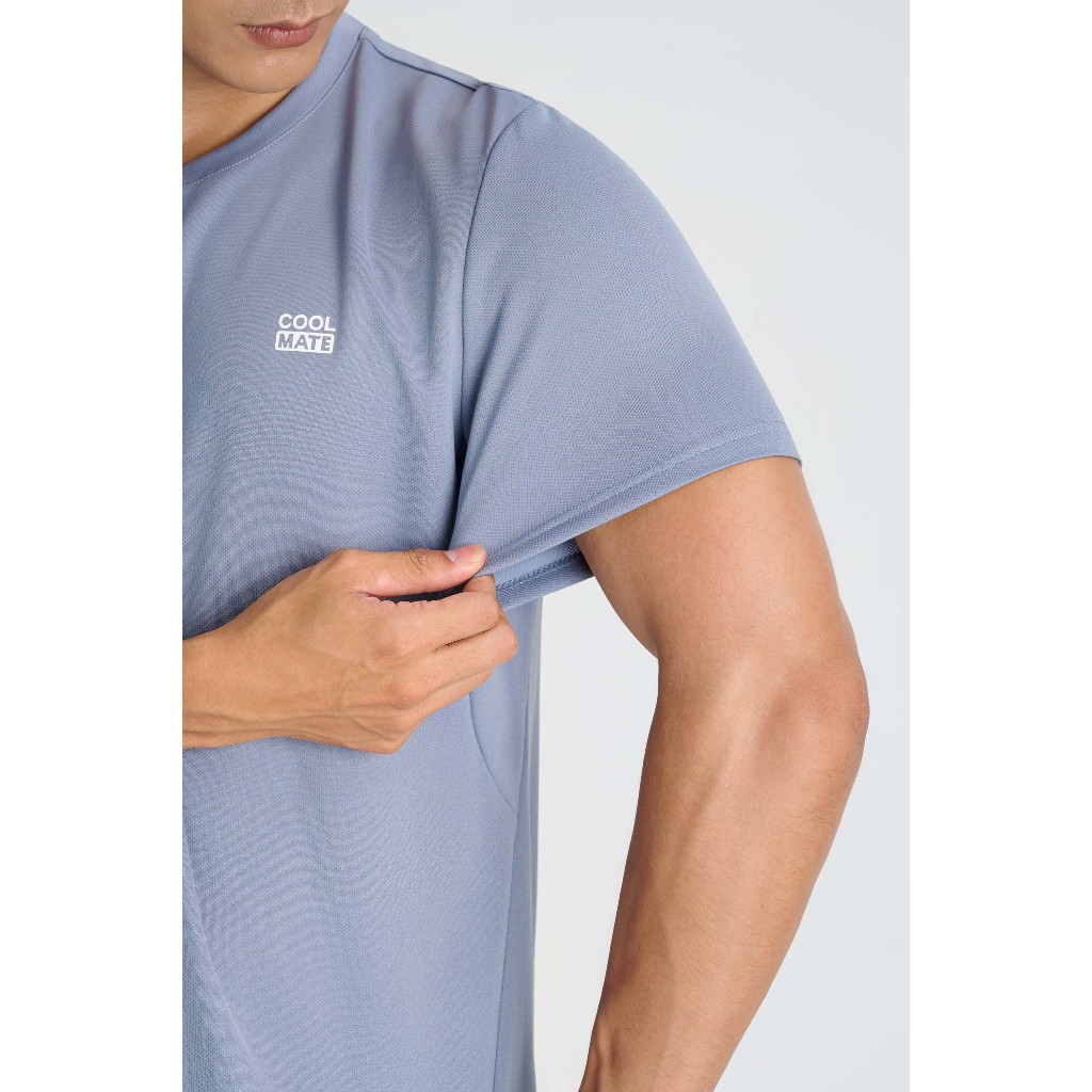 [TẶNG SRM OXY]Set thể thao nam tập gym, chạy bộ Áo Thun Essential Quần Short Swift Run thoáng khí, thấm hút Coolmate