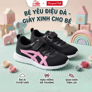 Giày Chạy Bộ Cho Trẻ Em UITA SHOES Thoáng Khí, Giày Thể Thao Bé Gái Đế Mềm Thoải Mái Vận Động D3MHD
