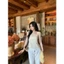 𝗕𝗮𝗯𝗶 𝗟𝗶𝗻𝗲𝗻-Áo Linen 2 dây phối ren