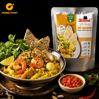 Xốt Gia Vị Mì Quảng Shammi 200g-Xốt Cô Đặc,Đậm Vị Xứ Quảng,Không Chất Phụ Gia,Nguyên Liệu Tự Nhiên