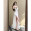 Đầm Maxi Cup Ngực Khoét Eo Voan Lưới Xếp Ly Lạ Mắt Váy Nữ Dáng Dài Hở Lưng Ôm Body Siêu Tôn Dáng Sang