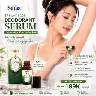 Serum Khử Mùi Thơm Mát Sảng Khoái Mùa Hè chai 10ml - SR Lilac Sage