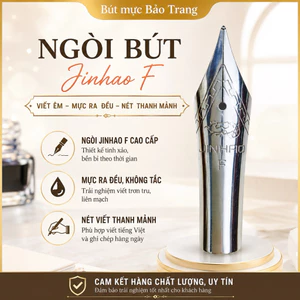 NGÒI THAY BÚT HOÀNG NGỌC 05, HN08 ÊM DỄ VIẾT, LẮP BÚT DỄ DÀNG