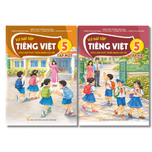 Sách - Vở bài tập tiếng việt 5 - Tích hợp phát triển năng lực số