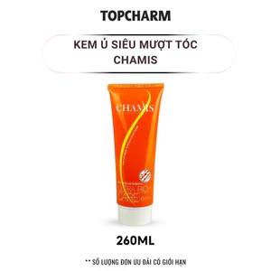 Kem ủ tóc mềm mượt giảm gãy rụng tóc CHAMIS bổ sung collagen giúp dưỡng tóc mềm mượt lưu hương thơm lâu - TOPCHARM