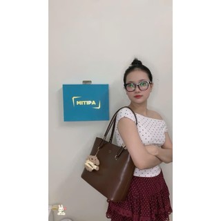[VIP]TÚI XÁCH CÔNG SỞ CHI'O 2ND MITIPA STORE CHO CHỊ EM ĐI LÀM ĐI CHƠI SIZE 39 TẶNG KÈM GẤU BÔNG
