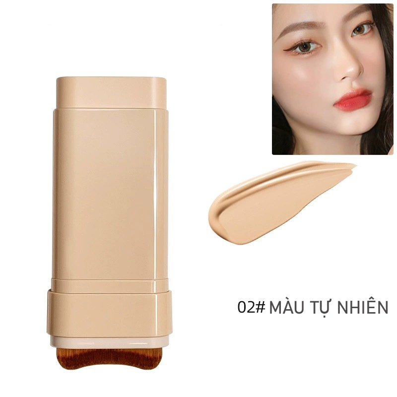 ARMOSU Kem nền dạng thỏi, Che phủ khuyết điểm, lâu trôi 8h, chống nước, Hết lo mốc nền, bóng dầu, lâu trôi, chuẩn salon