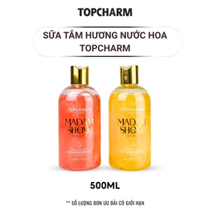 Sữa Tắm Thiên Nhiên Hương Hoa Hồng Thơm Mát Ngọt Ngào - Dung tích 500ml - TOPCHARM