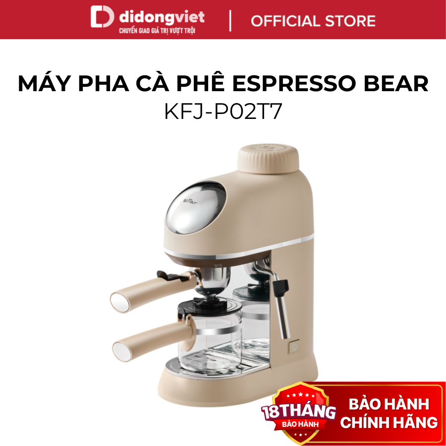 Máy pha cà phê Espresso Bear CFM-025RU