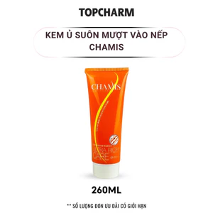 Kem ủ tóc siêu mềm mượt phục hồi hư tổn tóc yếu CHAMIS 260ml bổ sung dưỡng chất giảm gãy rụng hư tổn - TOPCHARM