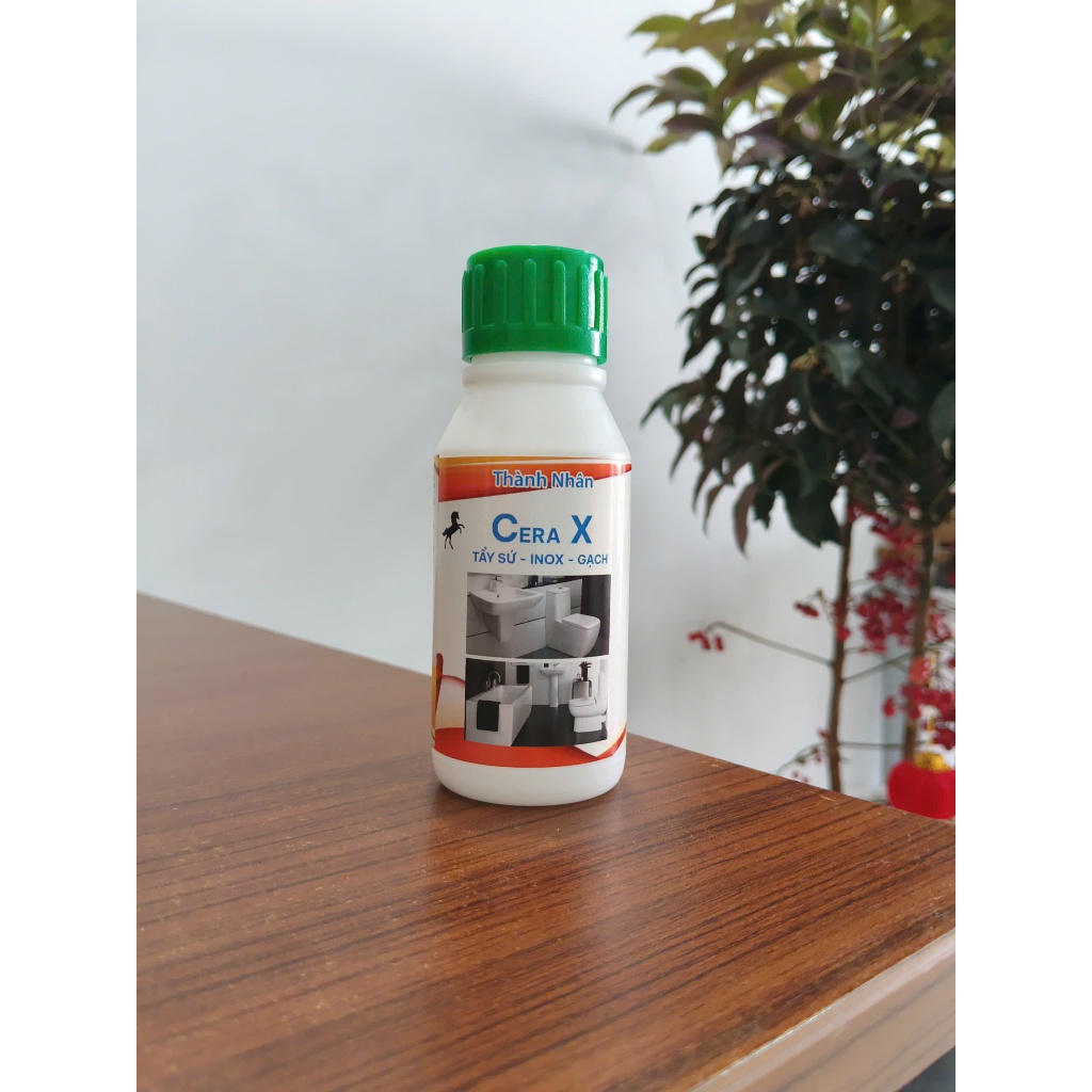 Siêu tấy sứ - Inox - Lavabo - Bồn cầu - Cera X-Chai 100ml