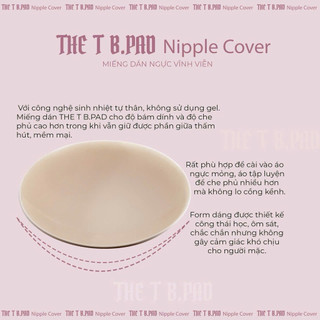 Combo 2 tròn : Miếng dán ng tiêu chuẩn Quốc Tế - The T B.Pad ( Hình Tròn thiết kế tỉ lệ hoàn hảo 7.5cm)