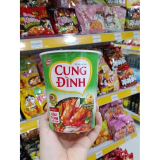 Combo set 5 ly mì Cung Đình - Mì khoai tây, Lẩu Tôm Chua Cay, Sợi khoai tây + Trứng