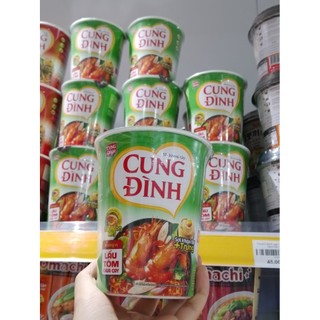 Combo set 5 ly mì Cung Đình - Mì khoai tây, Lẩu Tôm Chua Cay, Sợi khoai tây + Trứng