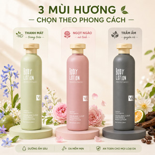(KHUYẾN MÃI) Sữa Dưỡng Thể Hương Nước Hoa Cao Cấp Dưỡng Ẩm Sâu Mềm Mịn Da Lưu Hương Lâu 268ml