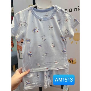 (Size 66-90) BỘ NGẮN LỤA TENCEL NHÍ MỀM, KHÁNG KHUẨN, THOÁNG MÁT CHO BÉ | AnhMy Baby