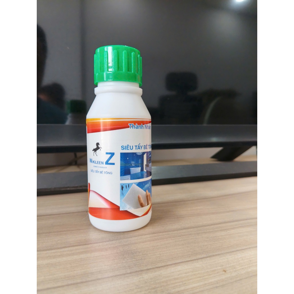 Siêu tẩy bê tông - Xi măng - Wikileen z - Chai 100ml