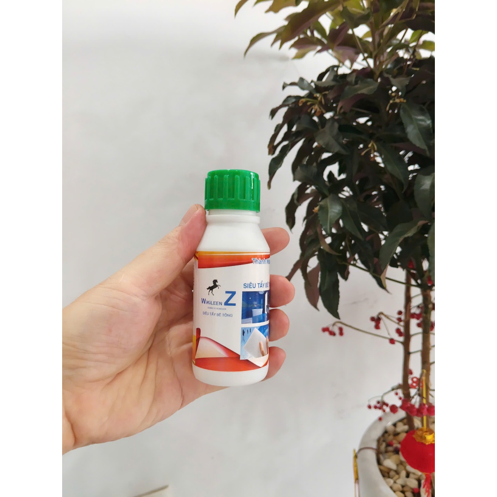 Siêu tẩy bê tông - Xi măng - Wikileen z - Chai 100ml