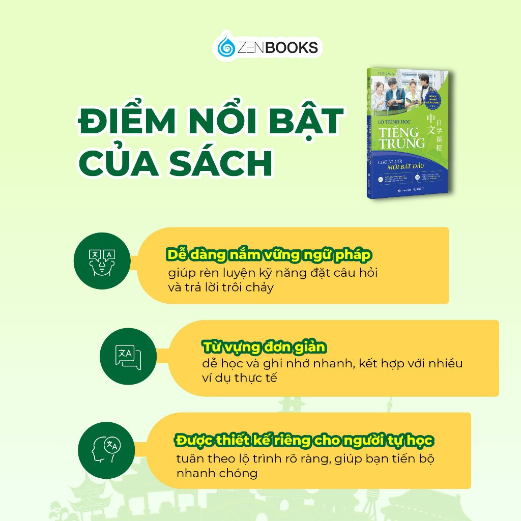 Bộ Sách Lộ Trình Tiếng Trung Cho Người Mới Bắt Đầu và Tập Viết Chữ Hán 1,2
