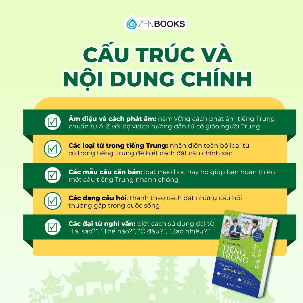 Bộ Sách Lộ Trình Tiếng Trung Cho Người Mới Bắt Đầu và Tập Viết Chữ Hán 1,2