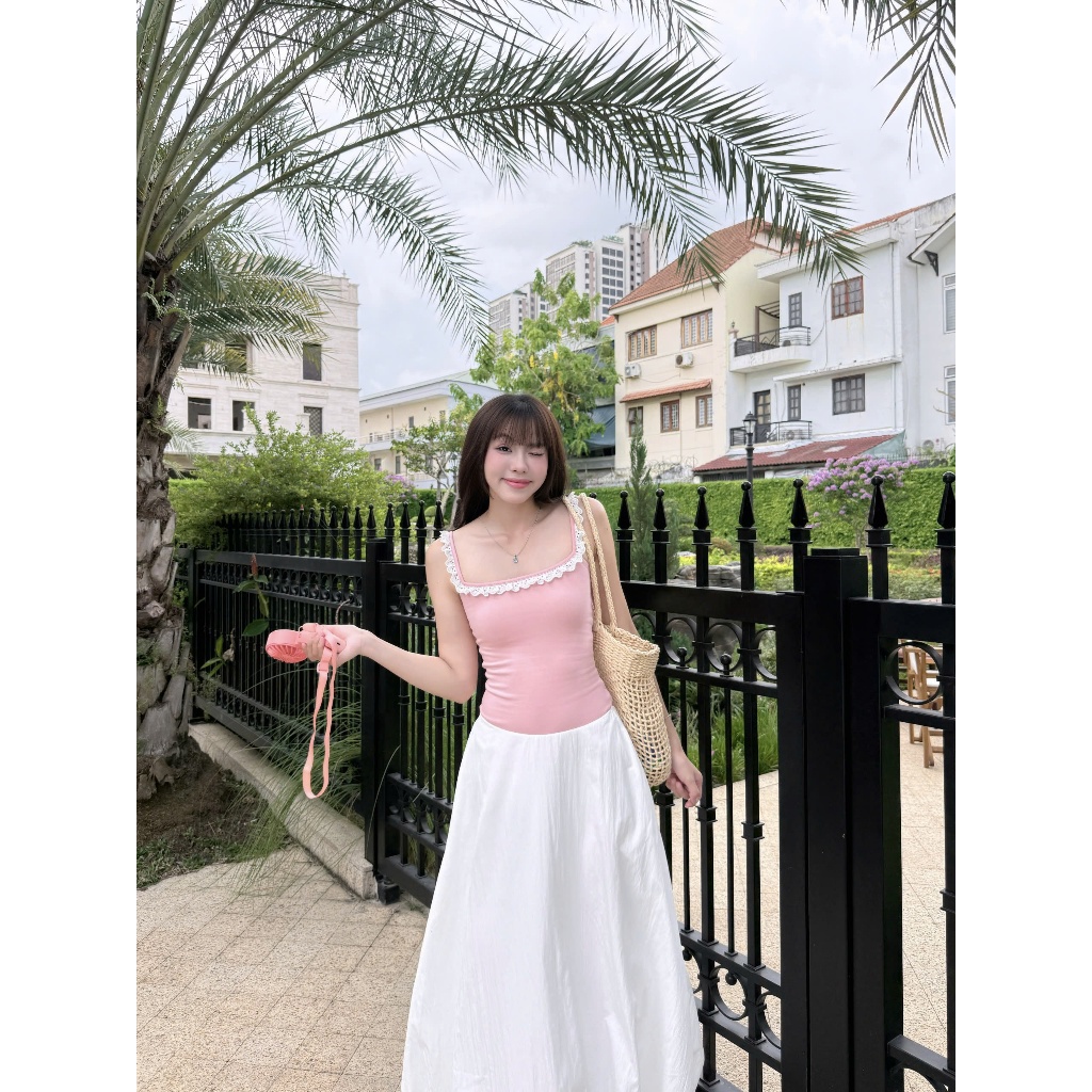 Chân Váy Nữ  ASSTI SKIRT Form Bí Dài Basic SECODEE