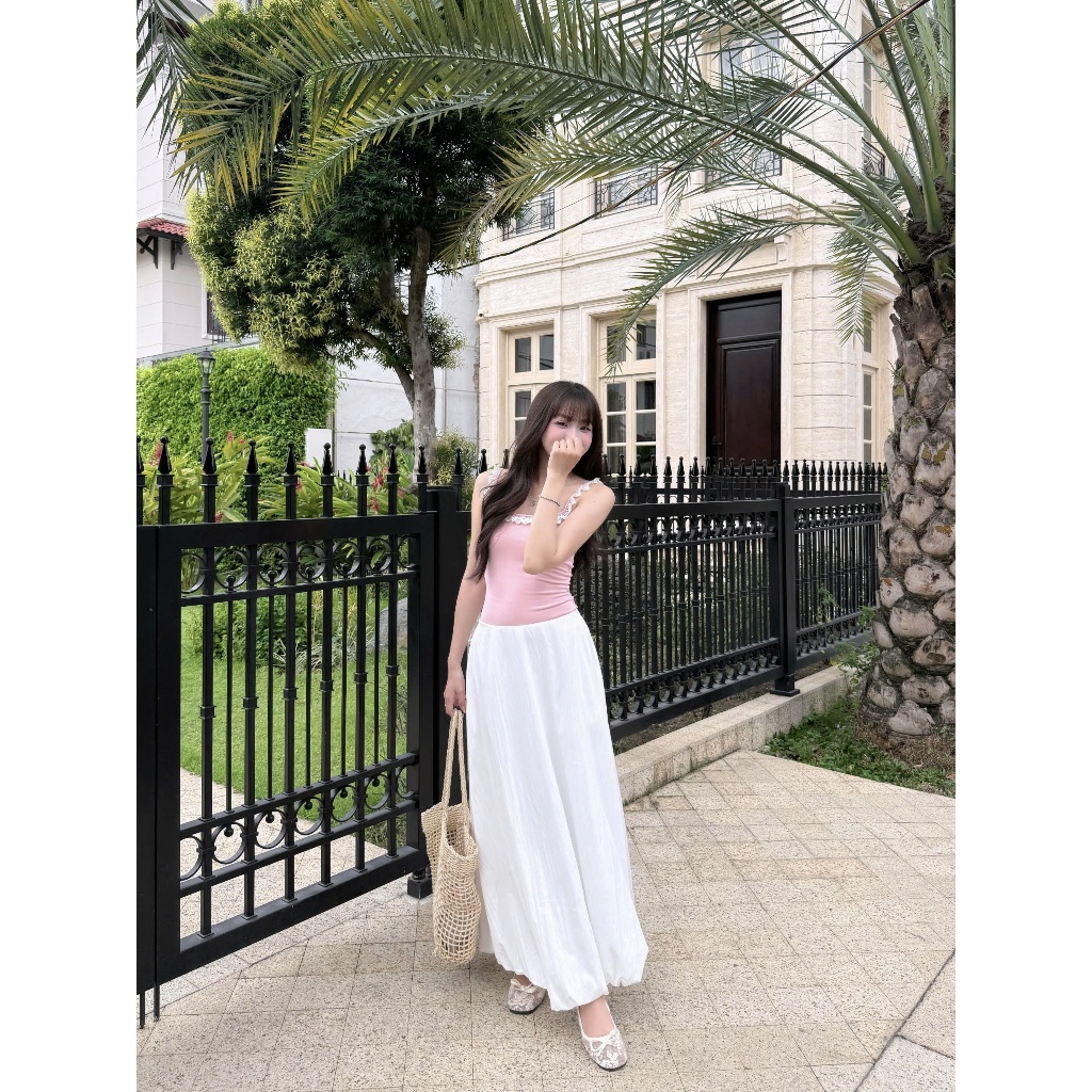 Chân Váy Nữ  ASSTI SKIRT Form Bí Dài Basic SECODEE
