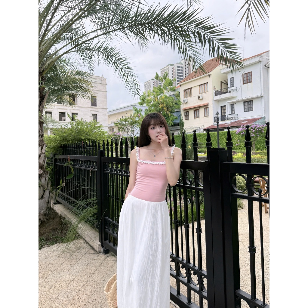 Chân Váy Nữ  ASSTI SKIRT Form Bí Dài Basic SECODEE