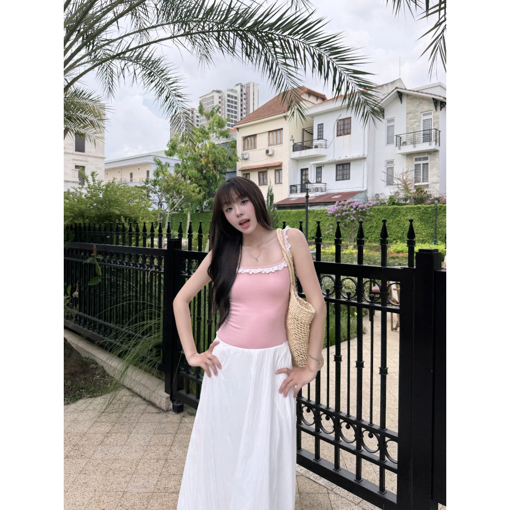 Chân Váy Nữ  ASSTI SKIRT Form Bí Dài Basic SECODEE