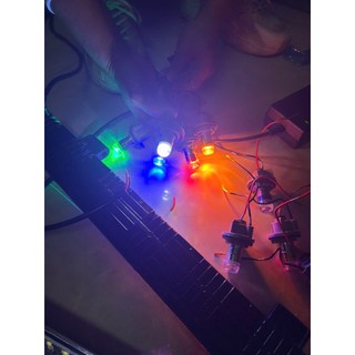 Bóng đèn xi nhan, phanh hậu , lùi led 12v và 24v ( các màu sáng đẹp) 1 tim, 2 tim bền đẹp, siêu sáng