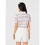 Áo Polo Nữ Yody Phom Regular Kẻ Ngang WCPO26S014