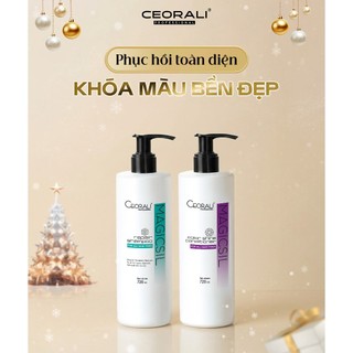 Dầu gội và Dầu xả Phục hồi Magicsil 720ml, nuôi dưỡng tóc chắc khỏe, hương nước hoa lưu hương 48h
