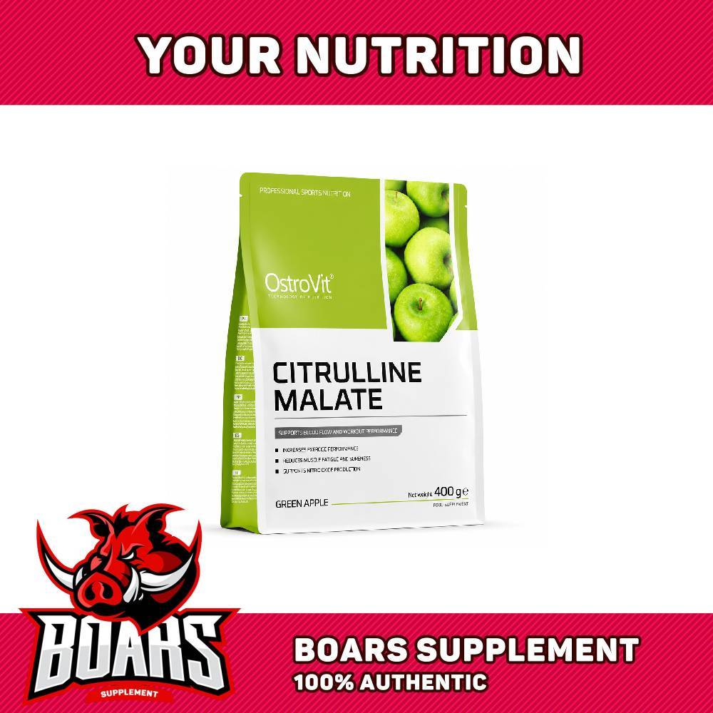 OSTROVIT CITRULLINE TĂNG CƯỜNG SỨC MẠNH CƠ BẮP TRƯỚC TẬP LUYỆN (400g)