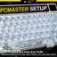 Keycap xuyên led Crystal Carbon Fiber Clear xuyên led pha lê cực kỳ đẹp, nhựa PC, profile Cherry