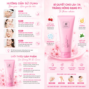 Kem, Sữa Dưỡng Thể Trắng Da Toàn Thân Hương Nước Hoa Thái Lan Rseries Hand and Body Lotion 200ml - Hàng Chính Hãng