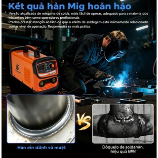 Máy hàn que MMA 250A 220V - Inverter nhẹ 3.5kg, dễ dùng cho người mới, hàn gia dụng