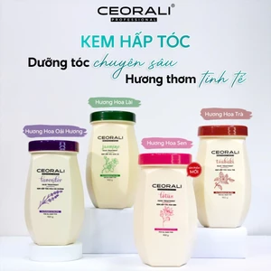 Kem Hấp Ủ TócCeorali Phục Hồi Hư Tổn hương thơm quyến rũ, sang trọng 900g