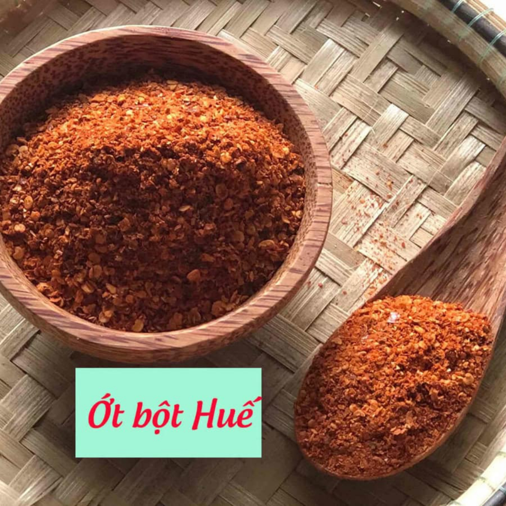 [250Gr] Ớt Bột Khô Nguyên Chất O Dung Đặc Sản Huế Mịn Đẹp Gia Vị Cay Nồng Chuẩn Vị Huế Hàng Loại 1