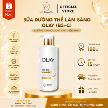 Sữa Dưỡng Thể Làm Sáng Olay (B3+C)/Dưỡng Ẩm Chuyên Sâu Olay Hương Nước Hoa Hương Quả Mọng/Dạ Lan Hương
