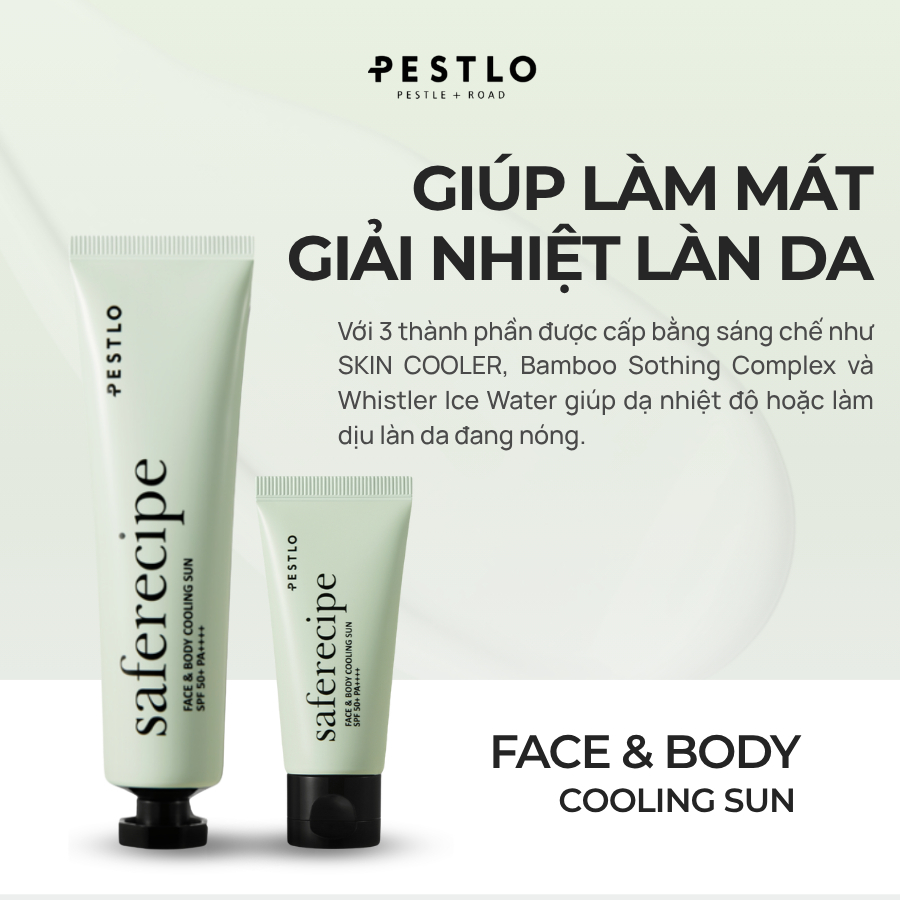 [LIVE] Kem chống nắng PESTLO Saferecipe SPF50 PA++++