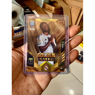 Thẻ Cầu Thủ Bóng Đá Panini Adrenalyn 365 2026 Vini Jr Real Mardrid Golden Baller Limited ( Rare Card )