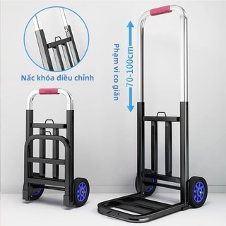 Xe đẩy hàng đa năng gấp gọn | Vận chuyển hàng hóa – Mua sắm siêu thị | Leo cầu thang dễ dàng