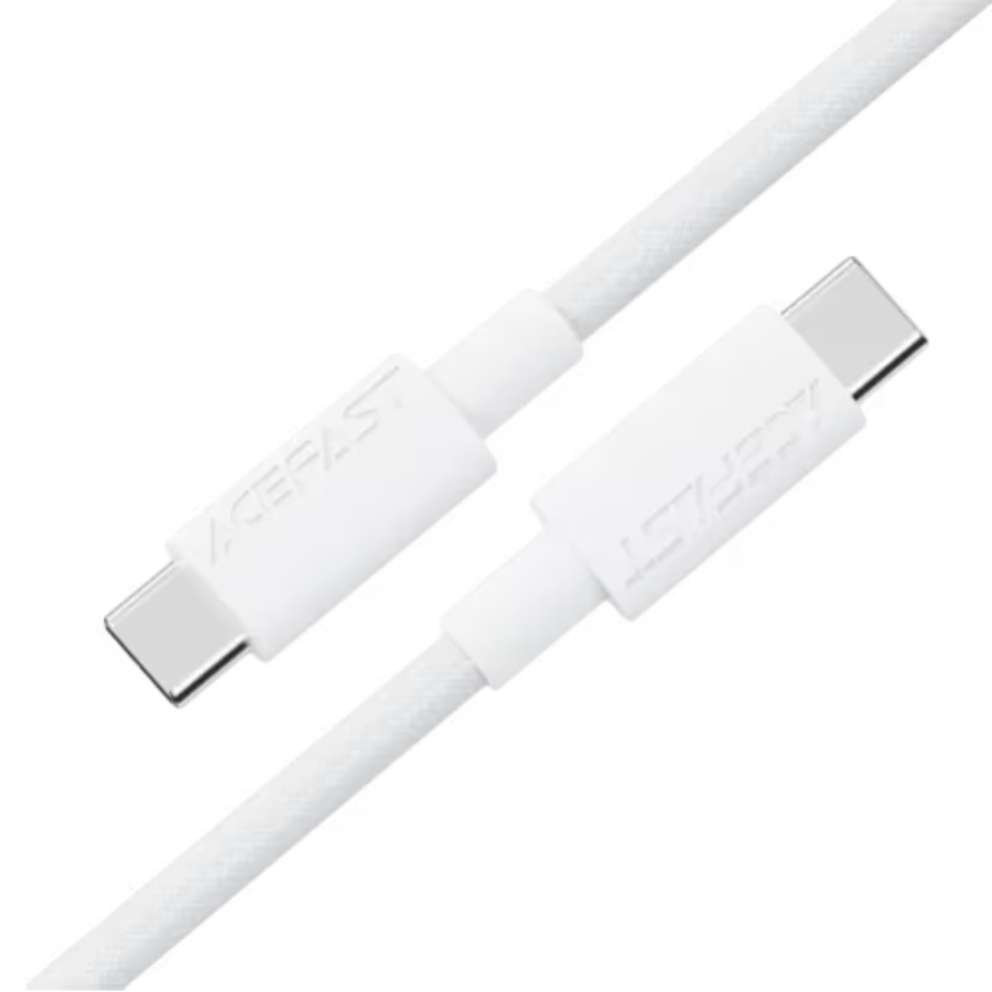 Cáp Sạc Nhanh Type-C To Type-C 60W Acefast C18-03 - 1.2M, Vỏ Dù Siêu Bền - Hàng Chính Hãng